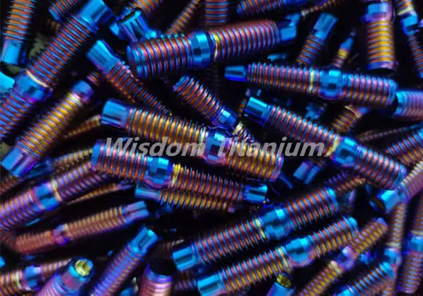 titanium intake & exhaust manifold stud kit